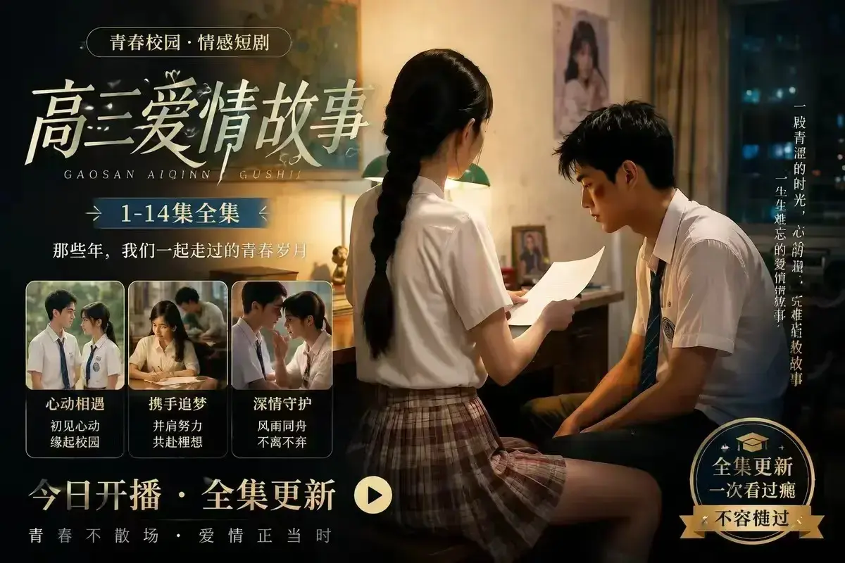 《B中爱情故事》AI短剧未删减完整版-4KHDR高清画质-百度网盘在线观看-AI短剧天花板每集戳心